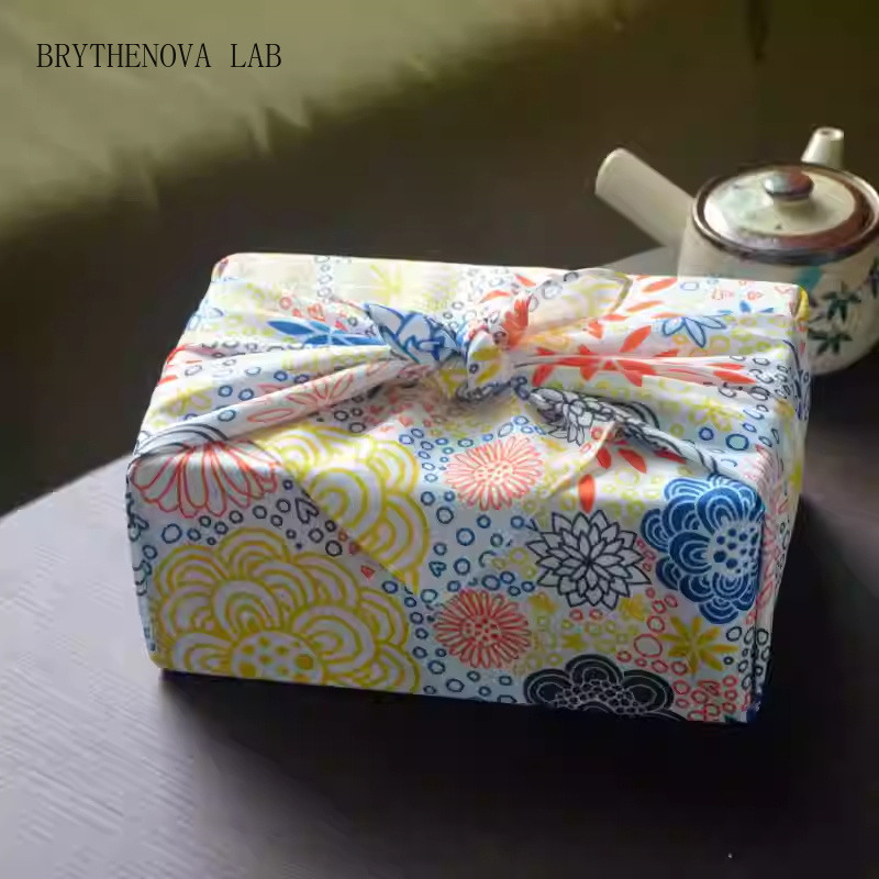 Furoshiki Wrap Cloth - Furoshiki Giapponese 70x70cm, Sciarpa per Confezionare