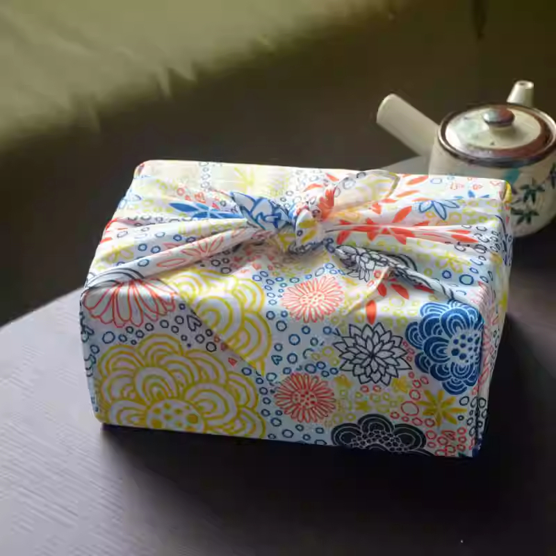 Furoshiki Wrap Cloth - Tessuto Furoshiki Giapponese 70x70cm, Involucro per