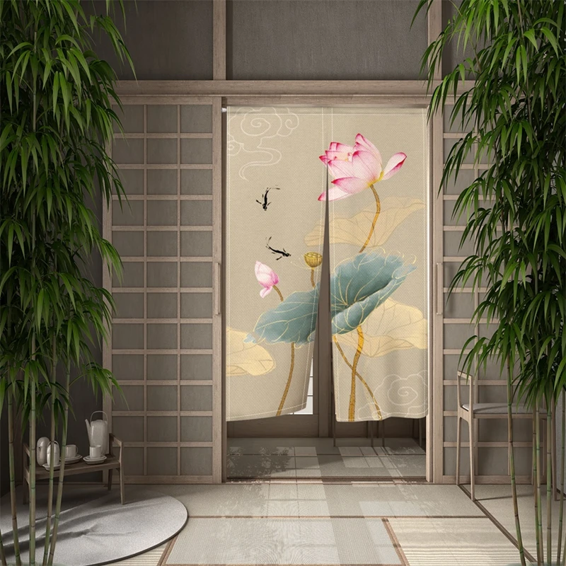 Noren Curtain Doorway - Porta Noren giapponese Pittura tradizionale cinese