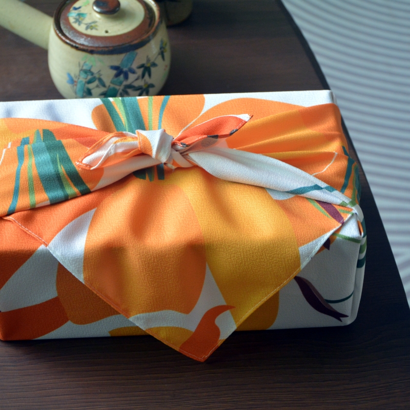 Furoshiki Wrap Cloth - Furoshiki Multifunzionale 70X70Cm, Copertura per Lunch