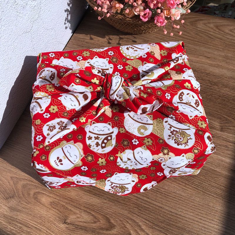 Furoshiki Wrap Cloth - Furoshiki tradizionale giapponese avvolgere panno di