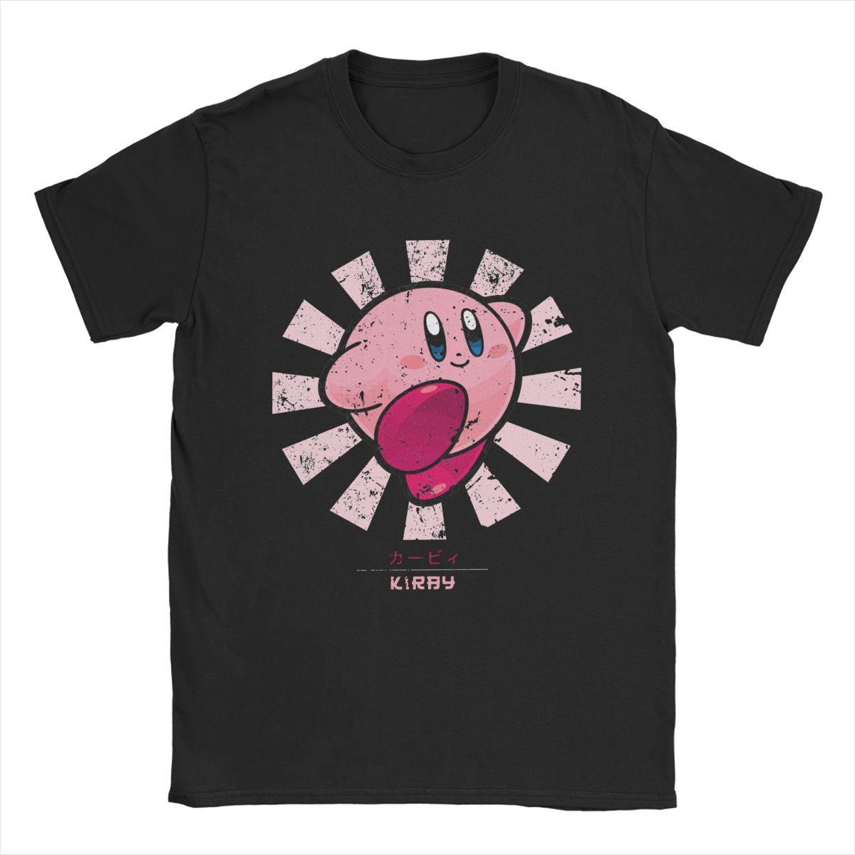Japan Lifestyle And Culture - T-shirt retrò giapponesi di Kirby per