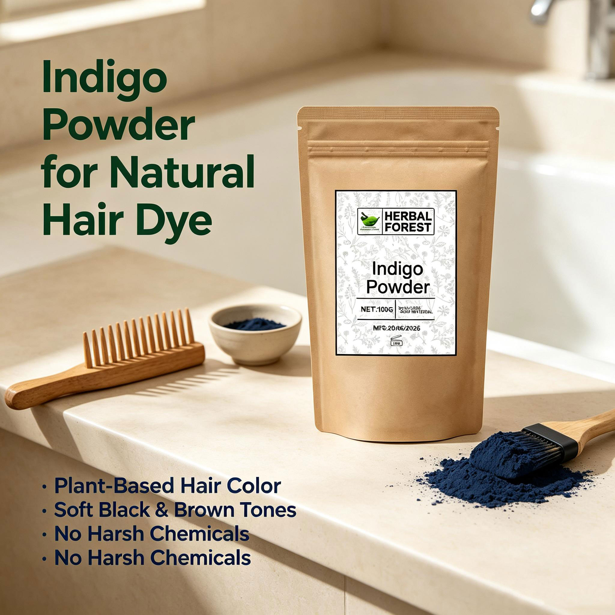 Tintura naturale indiana per c - Indigo Dye Kit recensione e prezzo