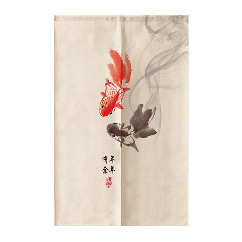 Personaggio antico Pesce Tenda - Noren Curtain Doorway recensione e prezzo